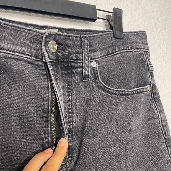 Madewell Womens Jeans Size 28 The Perfect Vintage Jean Denim Faded Black - Picture 12 of 14